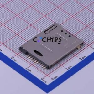 SIM-024X SIM Card Connector SMD Connector Self-Return Type Mini SIM Card Card Holder With Card Detection - Product Image 1