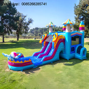 Gonfler rebond maisons videur gonflable avec piscine en gros eau sautant château plein d'entrain pour adultes - Product Image 4