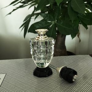 3ml 6ml Transparent ovale flacons en cristal de parfum de bouteille d'huile essentielle de bouteille en verre peut être rempli de parfum cosmétique de voyage bouteille - Product Image 6