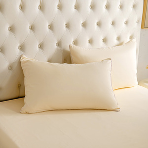 Ensembles de housse de couette douce avec passepoil Couvre-<span class=keywords><strong>lit</strong></span> Queen Size Ensemble de literie en microfibre Couverture de literie de luxe en gros - Product Image 6