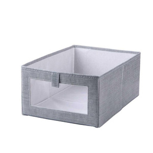 Organizador de Ropa Plegable sin Tapa de Estilo Japonés Minimalista, de Tela No Tejida, con Capacidad de 12L, Forma Rectangular, para Almacenamiento en el Hogar - Product Image 5