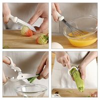 Fabriek Nieuwe Aankomst Keuken Accessoires Food Home Tools 5 6 Stuks Gadget Tools Sets Met Plastic Houder