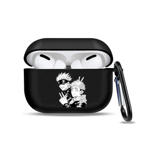 Étui pour <span class=keywords><strong>AirPods</strong></span> Jujutsu 1 2 3 <span class=keywords><strong>Pro</strong></span> avec logo personnalisé imprimé sur TPU mat - Product Image 2