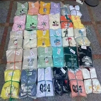 Kaos Wanita Anime Kartun Motif Batik Katun Poliester Ukuran Besar Lengan Pendek Kerah Bulat Kasual Streetwear Musim Panas Anti Kusut