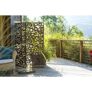 Construction Projects Decorative Laser Cut Metal Panel Screen for Interior and Exterior