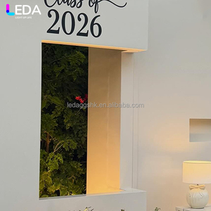 LEDA Nouveau support de rangement en acrylique moderne et très demandé, idéal comme toile de fond pour mariages, banquets et réceptions - Product Image 4