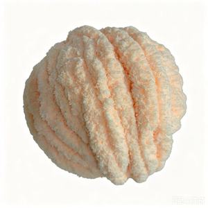 Factory Wholesale Chunky Mix Colors Velvet Blanket <b>Yarn</b> 2cm <b>Wool</b> Baby <b>Yarn</b> Fluffy Hand Knitting Thick Bulky Chunky Chenille <b>Yarn</b> - Product Image 3