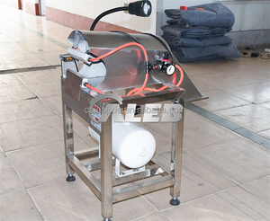 Máquina Automática para Limpiar, Cortar y Desraizar Cebollín, Perejil, Cebollín, Puerro / Máquina para Desgranar Ajo, Pelar y Cortar Apio - Product Image 3