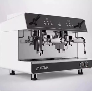 Máquina de Café Comercial Legend de Doble Grupo E61 con Intercambiador de Calor, Semiautomática, con Potente Espumador de Leche - Product Image 1