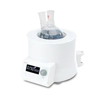 Agitateur magnétique à manteau chauffant numérique LCD série MS H380 F pour flacons de 100 à 2000 ml 380 ° C RS232
