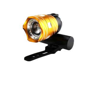 Luce Anteriore per Bicicletta T6 LED <span class=keywords><strong>Ricaricabile</strong></span> USB, Faro Impermeabile con Zoom Regolabile per Ciclismo su Strada e MTB - Product Image 2