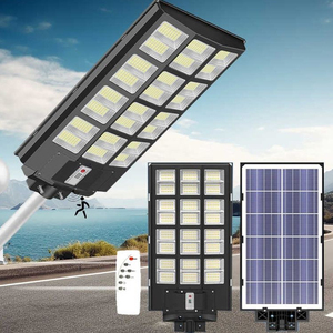 Lampadaires Solaires de Rue <span class=keywords><strong>1000W</strong></span>, <span class=keywords><strong>Projecteur</strong></span> Extérieur <span class=keywords><strong>Solaire</strong></span> LED 500W <span class=keywords><strong>1000W</strong></span> 1500W, Éclairage de Jardin LED <span class=keywords><strong>Solaire</strong></span> - Product Image 1