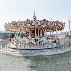 سيارات ودراجات بخارية-Duradero usando colorido parque de atracciones, ملابس داخلية للسيدات من طراز paseos tiovivo maquina de castallos de carrusel para la venta - Product Image 3