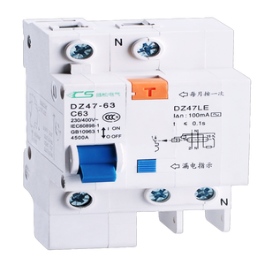 MRCB 1P + N 16A 25A 32A 63A 220V עומס יתר מגן דליפת מפסק זליגת מגן - Product Image 5