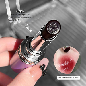 Lápiz Labial Vegano de Larga Duración, Resistente al Agua, con Brillo Cremoso Mineral Secreto Negro Mágico para Mujer, Etiqueta Privada, Superventas - Product Image 3