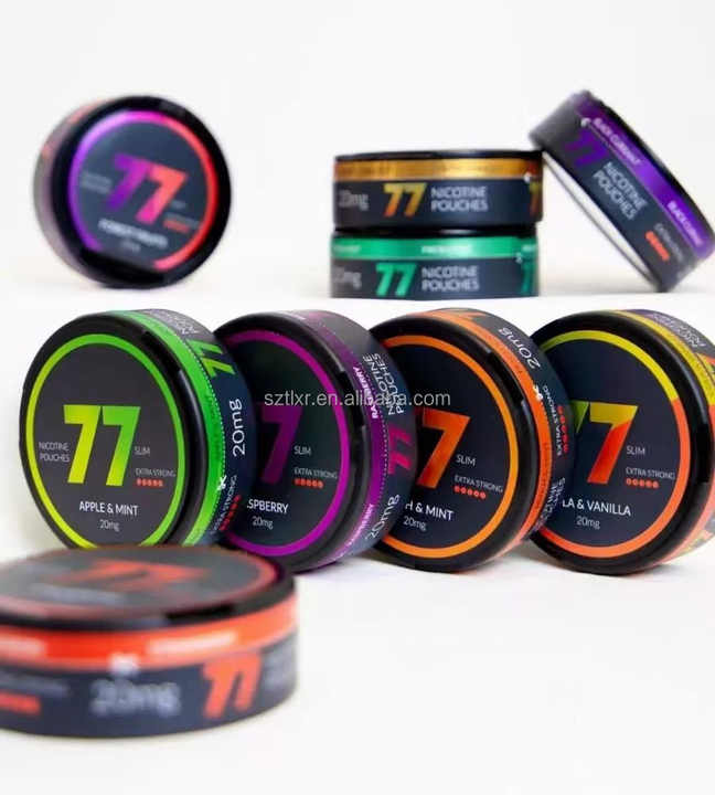 2024 Hot Sale Caffeine Pouches Can White Box END Coffee Pouches Box OEM