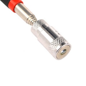 Herramienta magnética telescópica con luz LED, se extiende hasta 25 pulgadas, capacidad de elevación de 8 libras, imán blindado, mango de agarre suave - Product Image 2