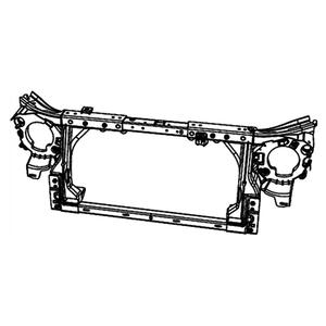 Support de réservoir d'eau pour Jeep Wrangler 2008-2018, pièce de rechange en plastique 55077976AF - Product Image 4