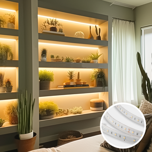 J&amp;C IP65 Grow Light Strip Full Spectrum <strong>LED</strong> Plant Grow Light Lamp DC24V 24w White Bloom &amp; Plant Growth 4000k Emitting Chip - Product Image 5