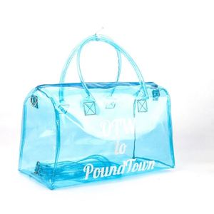 PVC Transparent Waterproof Yoga Gym <b>Bag</b>,<b>Outdoor</b> <b>Sports</b> Fitness Handbag,Unisex Hiking Yoga Messenger <b>Bag</b> Workout Shoulder <b>Bag</b> - Product Image 3