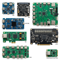 Kit de conversion de ventilateur de plafond BLDC AC/DC avec télécommande, carte de circuit imprimé (PCB) 60W, fabriqué à Shenzhen, usine d'assemblage de PCB ODM d'origine, OEM