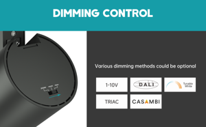 COB kiểu dáng đẹp 15W 20W 30W thông minh tại chỗ ánh sáng cao CRI thương mại dẫn theo dõi ánh sáng - Product Image 4