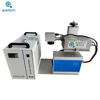 Imprimante à logo laser Gobos Marqueur laser UV 3w 5w Jpt Machine de marquage laser portable pour l'impression sur bouteille en verre
