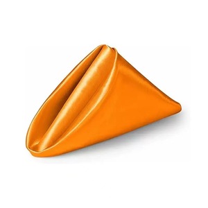 Serviettes <span class=keywords><strong>de</strong></span> <span class=keywords><strong>table</strong></span> en satin doré réutilisables en gros pour les mariages, les restaurants, les événements et les fêtes - Product Image 4