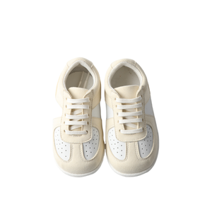 รองเท้ากีฬาหนังสีเข้าได้กับเด็กวัยหัดเดินระบายอากาศได้ดีกันลื่นสำหรับฤดูใบไม้ร่วง - Product Image 4