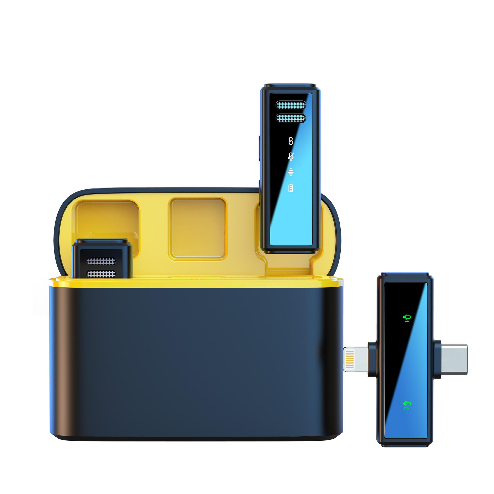 คลังสินค้า J88อินเทอร์เฟซคู่สีเหลือง