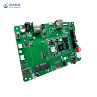 Placa de Desarrollo HelperBoardA537 de Alto Rendimiento para Android/Linux, con WIFI6 y BT5.0, Pantalla Dual de 2.5K, Compatible con Ubuntu 24.04