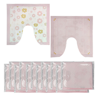 Tapis de bain jetable anti-dérapant Tapis de sol jetable pour salle de bain