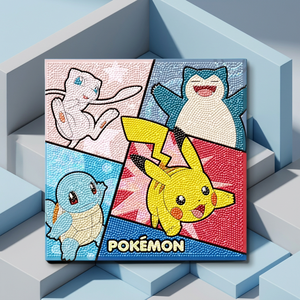 Kit de broderie diamant 5D coréen imprimé, motif 'Jumping', 25x25cm, DIY, point de croix complet, loisir créatif pour enfants, vente en gros, sans cadre - Product Image 3