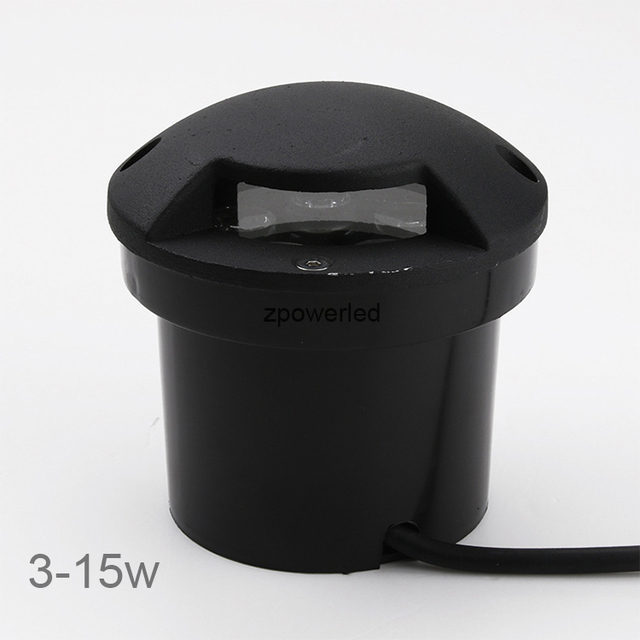 One Way Aluminum Waterproof IP67 Outdoor Driveway Underground Lamp LED Buried Recessed Inground Lights