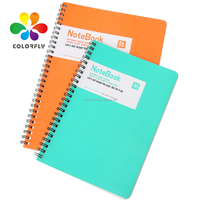 70 feuilles de Couleur Note Livres Collège Papier Ligné 1 sujet a4 a5 a6 cahier à spirale