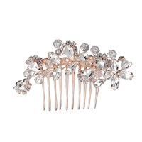 Peigne à cheveux en cristal et strass pour filles, pour cheveux de mariage, transparent, tendance, nouvelle collection 2020