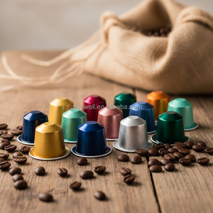 Cápsulas de Café Vacías Personalizadas de Papel de Aluminio de Grado Alimenticio Desechable, Producto Popular de Embalaje e Impresión - Product Image 2