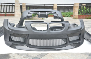 Kits de carrosserie large pour BMW Série <span class=keywords><strong>3</strong></span> E92 M3, style V, pare-chocs avant large, capot, ailes, couvre-moteur en fibre de carbone - Product Image 2