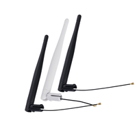 Antenne LoRa 866 MHz, antenne WiFi 2,4 GHz, antenne 866/868 MHz avec connecteur U.FL pour passerelle LoRa/module IoT, câble de 15 cm, 1,13 mm