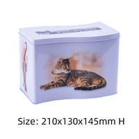 Vente en gros Boîte vide en métal de style Tild Boîte en métal en forme de tissage spécial pour biscuits Boîte d'emballage de thé de bonbons