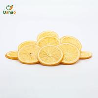 Fabriekslevering 100% natuurlijke gevriesdroogde citroenschijfjes, gedroogde gele citroendecoraties, gedroogd fruit voor thee, citroenzeep, kaarsmateriaal