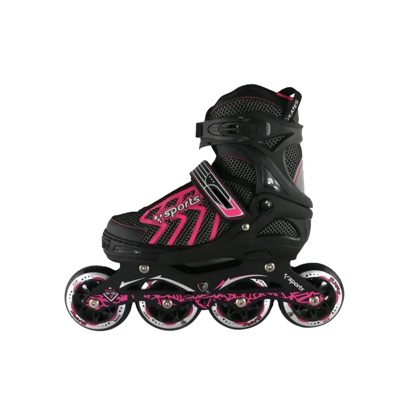 Professionele Vier Pu Wiel Afneembare Kick Rolschoenen Inline Speed Skates Voor Verkoop