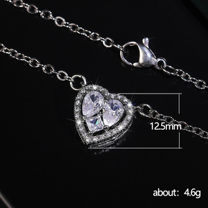 Collana con Ciondolo a Cuore Piccolo per Donne, Catena Minimalista per Clavicola, Gioielli alla Moda - Product Image 5