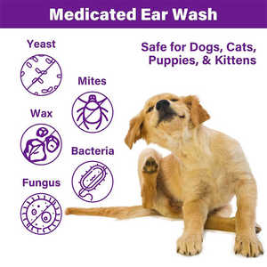 Gotas para el alivio de la picazón y limpieza de oídos de perros y gatos con logo personalizado, para la eliminación de ácaros. - Product Image 3
