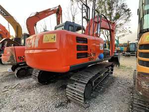Excavatrice Hitachi ZX120 d'occasion 90% neuve, mini-pelle 12T, moteur Isuzu, boîte de vitesses, pompe hydraulique, modèle 2022, godet de 0,52 m - Product Image 2