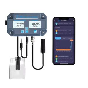 Venda quente 8-in-1 Online Analisador de Qualidade da Água pH EC <span class=keywords><strong>ORP</strong></span> Medidor de Salinidade para Kit de Teste de Aquário com Tuya App e Conexão Wi-Fi - Product Image 3
