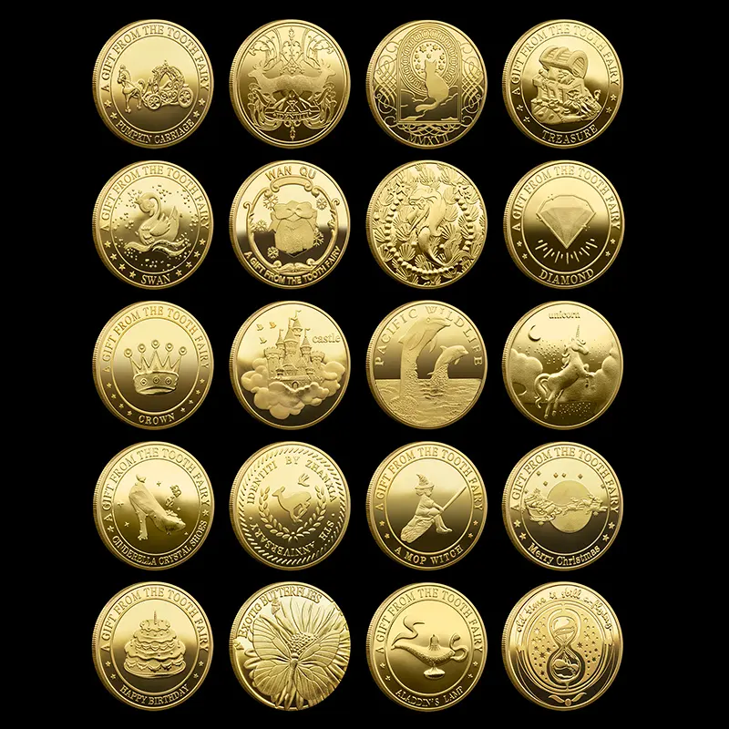 custom made Metal Craft gold Sliver 3D Metal Coin Zinc Alloy souvenir Gift Plating Challenge Coin Custom