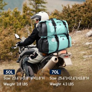 Échantillon gratuit de sacs étanches fabricant 500D PVC étanche sac polochon bagage arrière sac de coffre pour voyage - Product Image 3