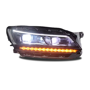 Shiyu nouveau 12V LED assemblage <span class=keywords><strong>de</strong></span> phare modifié haut <span class=keywords><strong>de</strong></span> gamme 11-18 <span class=keywords><strong>feux</strong></span> <span class=keywords><strong>de</strong></span> <span class=keywords><strong>jour</strong></span> 12 lumières au xénon 17 lumières fluides pour <span class=keywords><strong>Passat</strong></span> - Product Image 1