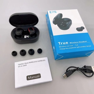 2022 nhà máy bán chạy nhất audifonos e7s TWS Tai nghe bass TWS thể thao mini Earbuds e7s A6S A6 - Product Image 3